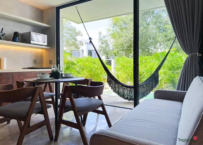 Jungle Private Pool King Bed Wifi 305 Apartment Tulum